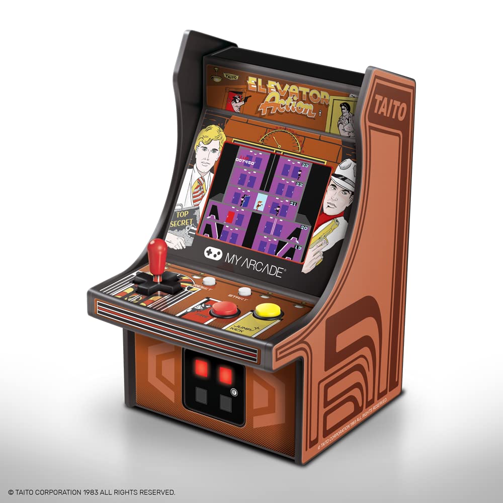 エレベーターアクション レトロアーケード <エレベーターアクション> Amazon.co.jp: MyArcade 6.75インチ レトロ エレベーターアクション